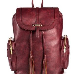 Target Faux leather backpack